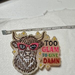 Colorful Highland Cow Car Freshie